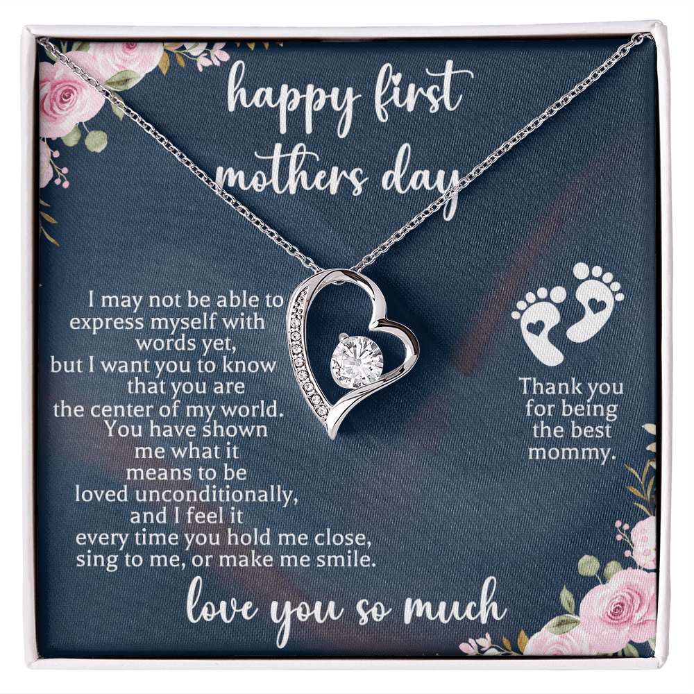 First Mother's Day Necklace For New Mom - Beauty Belliss